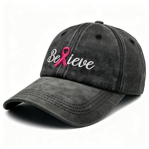 GORRA DE BÉISBOL ROSA CON BORDADO PARA MUJER miniatura 2