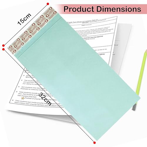 Image of Shuban Business Catalog Envelope Courier Document Pouch Secure Cloth Lined,Courier Cover Green- 11 X 5 Inches - Green (50 pcs)