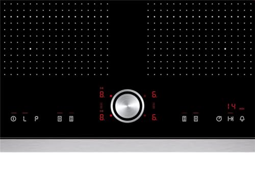 Foto von NEFF T56TT60N0, N 70, Induktionskochfeld 60 cm, TwistPad, FlexInduction, PowerMove, Glaskeramik, Edelstahlrahmen