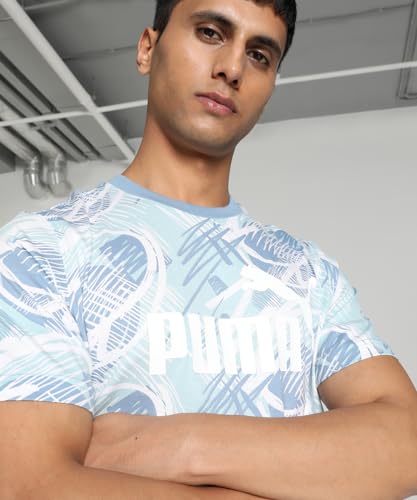 Image of PUMA Men's Cotton Regular Fit T-Shirt