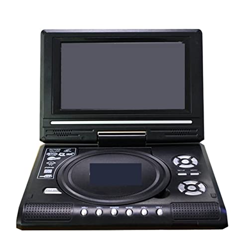 Reproductor de DVD portátil, TV HD portátil de 7,8 pulgadas, reproductor de DVD for el hogar y el coche, VCD, CD, MP3, reproductor de DVD, USB, tarjetas SD, RCA, TV, Cable portátil, juego 16:9 , para