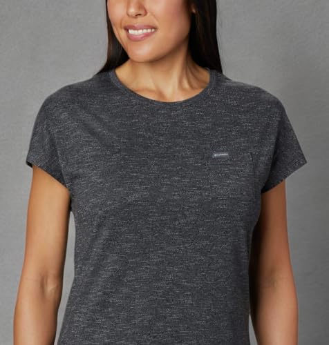 Image of Columbia Women's Cades Cape Tee, Black, X-Small