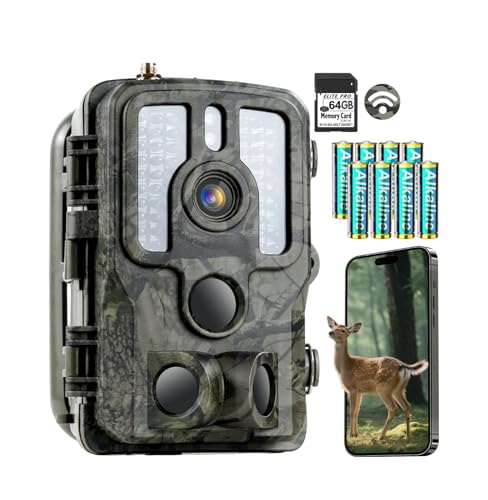 Trail Camera 4K 48MP with Night Vision