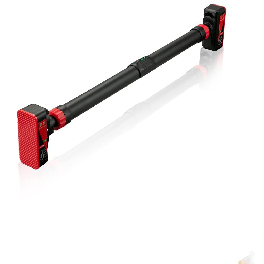 Pull Up Bar for Doorway Strength Training Chin Up Bar with Level Meter and Adjustable Width for Home