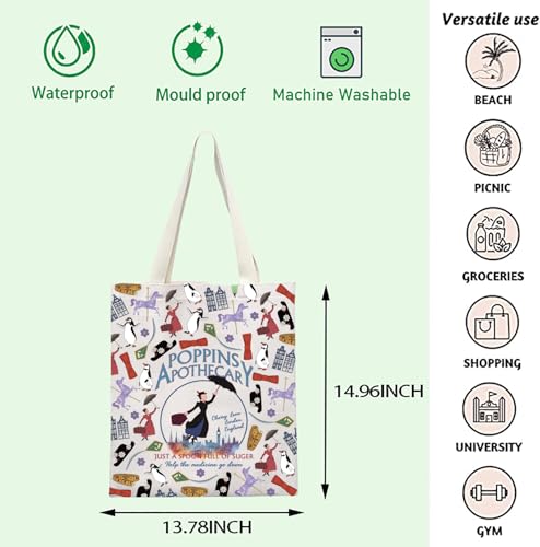 Movie Inspire Tote Bag Umbrella Shoulder Bag Musical Gift For Fan Movie Handbag3