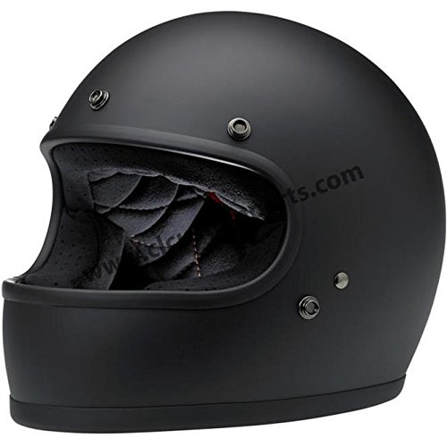 Motorcycle Storehouse Gringo - Casco integral para moto XXL negro mate