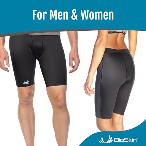 BioSkin Ultima Compression Shorts for Men and Women, Groin Protector, Hamstring Support, Fitness Shorts, Workout, Running3