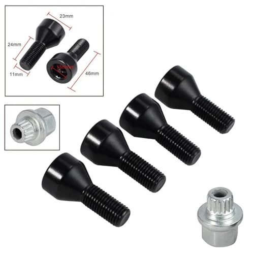 Fijaciones para llantas de aleación M12 x 1,5 tornillo llanta OE 36136786419 4