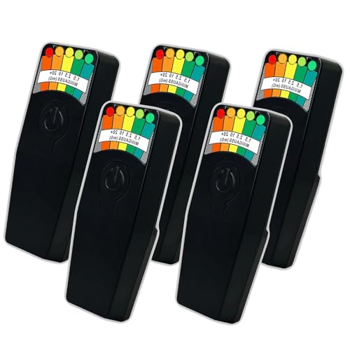 Kit 5 medidores EMF para caza de fantasmas, portátil miniatura 1