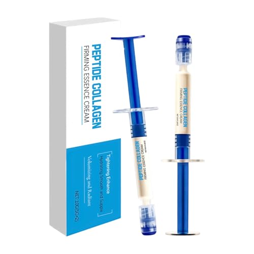 Crema Reafirmante Peptide Cóllagen, Con Fórmula De Hidratación Profunda, 5gx2, Crema Elastic Esséncé, Loción Antiarrugas De Colágeno Mícro Molecular, Calma Y Protege, Para Todo Tipo De Piel