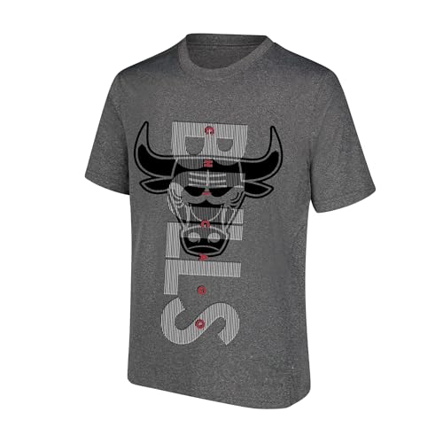 Ultra Game T-Shirt pour Homme à Manches Courtes avec Logo Officiel de la NBA en Position Verticale