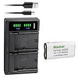 Kastar 1-Pack CR-V3 Battery and LTD2 USB Charger Replacement for Kodak EasyShare C643, C643 Zoom,...