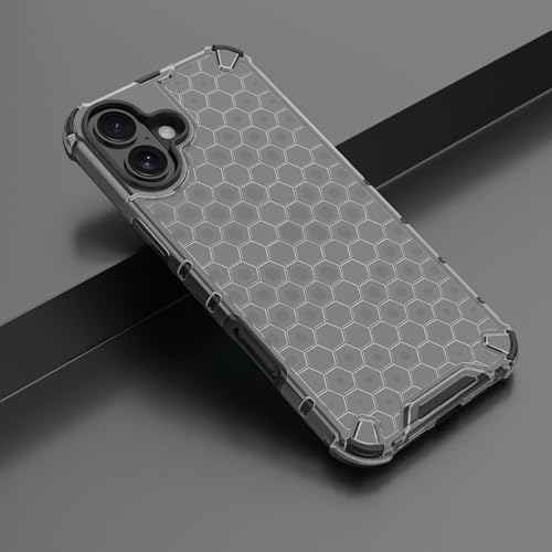 Image of Glasgow Back Case Cover Compatible with [ Apple iPhone 16 Plus ] (Stylish Design) - Black