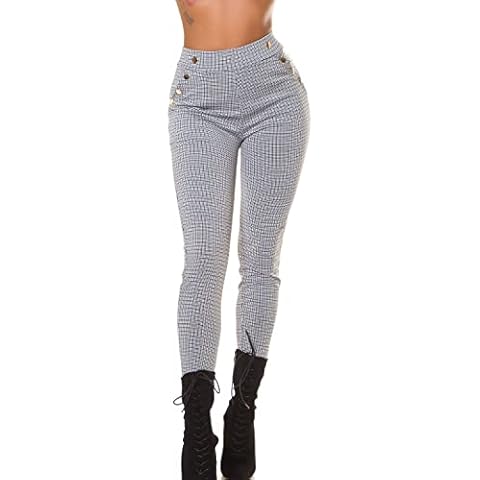 Legging taille haute à carreaux Koucla Cover