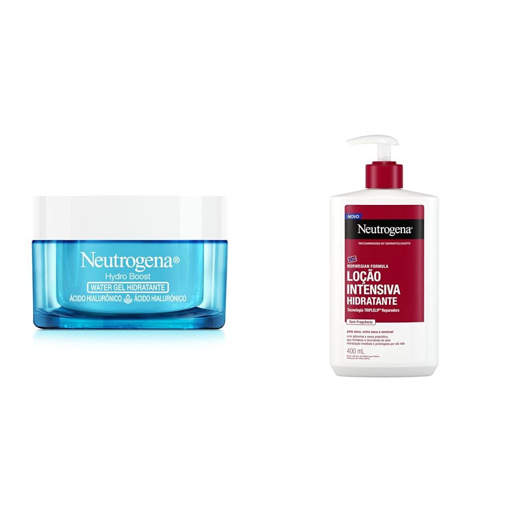 Kit Neutrogena Hidratante Facial Hydro Boost Water Gel 50g +