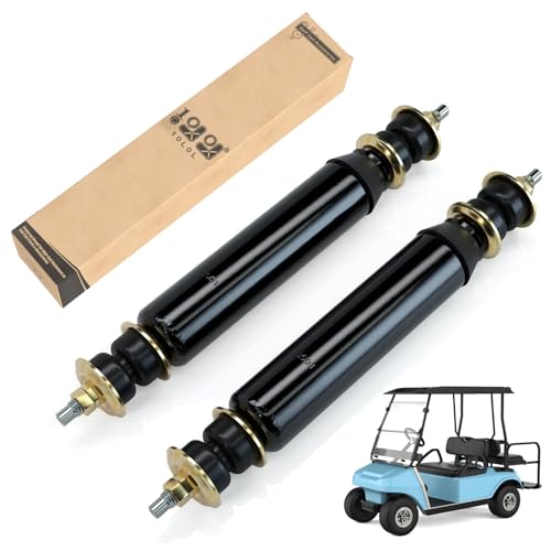 10L0L 2 Pack Golf Cart Rear Shock Absorbers for Club Car DS Gas Electric Golf Cart 1988-up, G&E 2004-Up Precedent 1013164 102588501