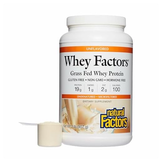 418K1j ELuL. SS520 11 Natural Factors Whey Factors Grass-Fed 2 lb