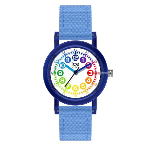 ICE-WATCH - Ice Learning Blue Learning - Montre Bleue pour garçon avec Bracelet en Nylon - 024503...