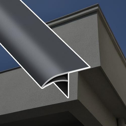 Profilé de rive de façade en bec pour évacuation des eaux de pluie de balcon de 170cm x 50mm