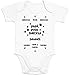 Shirtgeil papà puoi farcela - Regali teneri per Il papà Body Neonato Manica Corta 0-3 Mesi Bianco