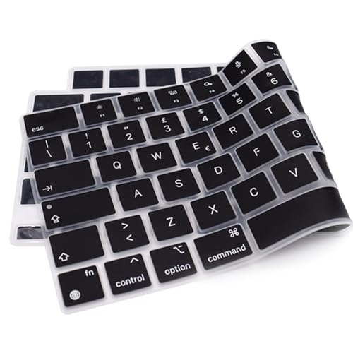 Protector de teclado silicona HRH italiano para MacBook miniatura 4