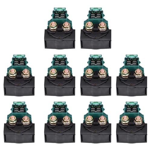 ECEUKMPNPK �ɓK������ EN500�AEX500�A�ɓK������ �E�� 500�A500R�A�ɓK������ ZX600�A600R�A�ɓK������ ZX-6R�AKLX650�p�I�[�g�o�C�p�X�^�[�^�[�\���m�C�h�����[�X�C�b�` 10�Z�b�g