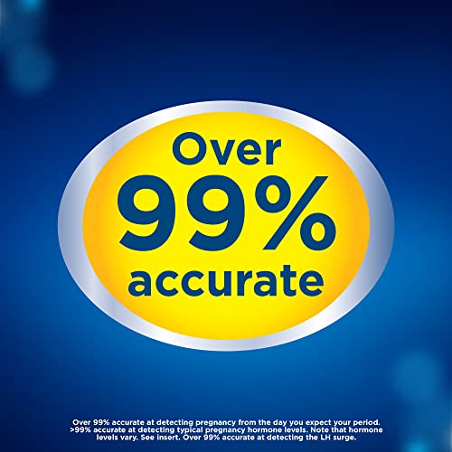 Clearblue Advanced Ovulation Test Combination Pack, Predictor Kit, Featuring 15 Advanced Ovulation Tests And 2 Rapid Detection Pregnancy Tests, 17Ct #TOP5