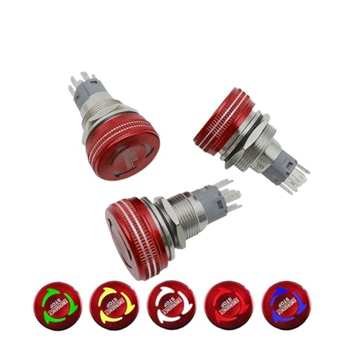 Bouton d'arrêt d'urgence 16mm pour sécuriser l'alimentation basse tension