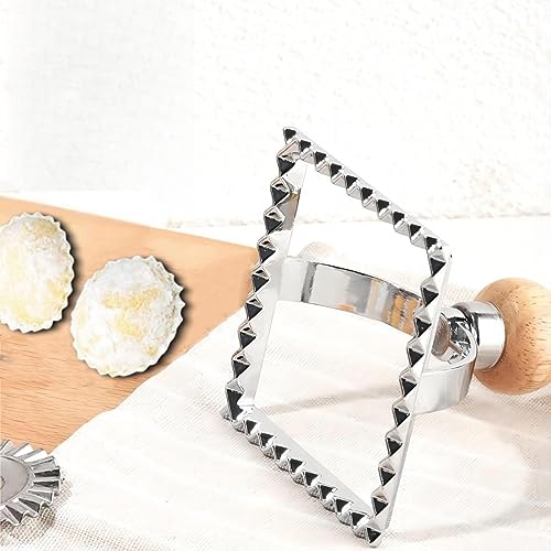 Zerodis 7 pçs/conjunto cortador de ravioli cortador de bolinhos moldes faça você mesmo biscoitos bol