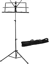 Estante Partitura Suporte Pedestal Cavalete Bolsa Ferro Ibox