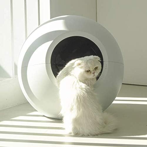 circle cat litter box