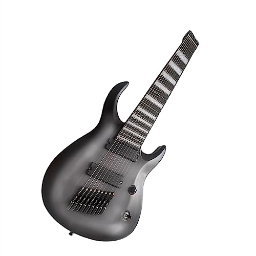 9 Strings Fan-shaped Fret Headless Electric Guitar Bass Musical