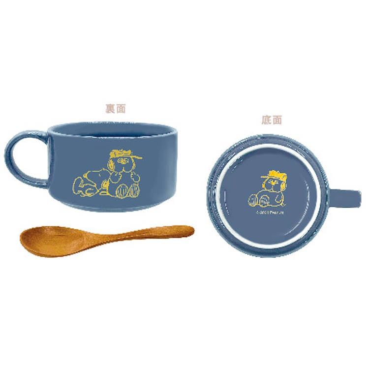 Amazon.co.jp: カミオジャパン スヌーピー スープカップ＆スプーン