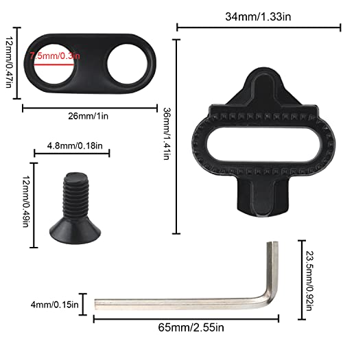 SAVITA Bike Cleats, Steel Bicycle Shoe Cleats - Image 2