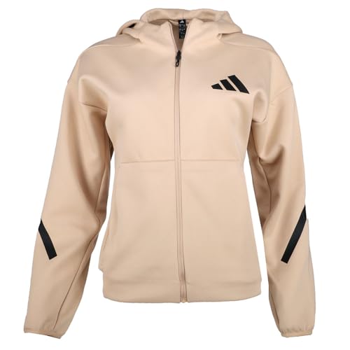 adidas Kids Boys Z.N.E. Hoodie Athletic Outerwear Casual - Beige