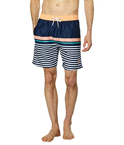 U.S. POLO ASSN. Stripe Swim Shorts Classic Navy LG