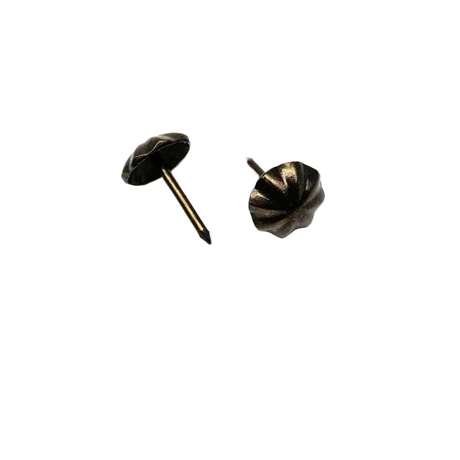 500pcs Antique Brass Upholstery Nails Wooden Box Decorative Tacks Pushpins Doornails