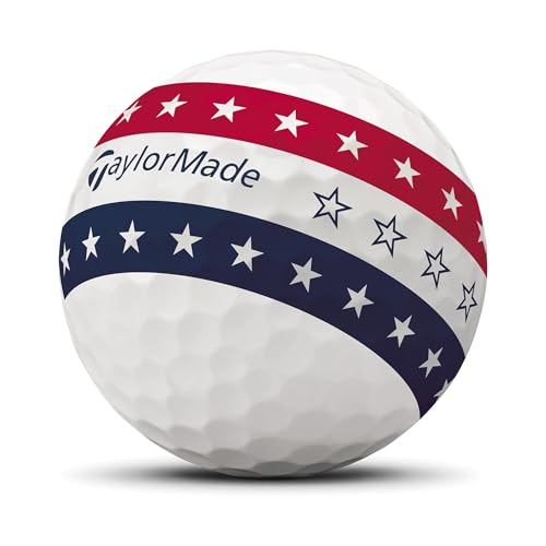 Image of TaylorMade Tour Response Golf Balls, Enhanced 360 ClearPath Alignment, Speed Wrapped Core for Distance and Feel, Pack of 12