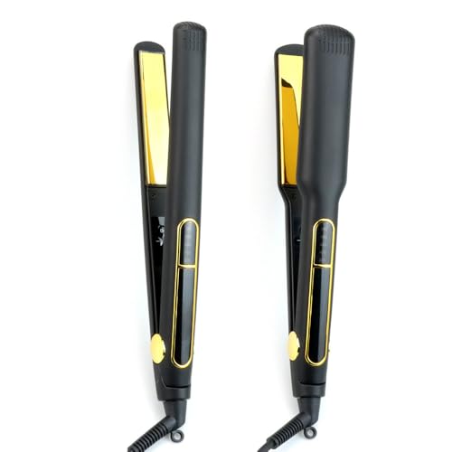 Plancha Profesional de Cabello con Placas de Titanio y LCD miniatura 4