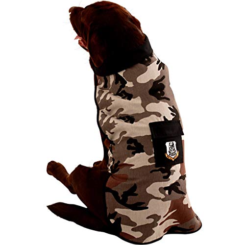 Fantasia Camuflado Bege/Marron - Super Pet Gg