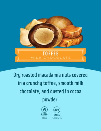 Mauna Loa Premium Chocolate Covered Macadamia Nuts, Milk Chocolate Caramel, 7 Oz Bag (Pack of 1)