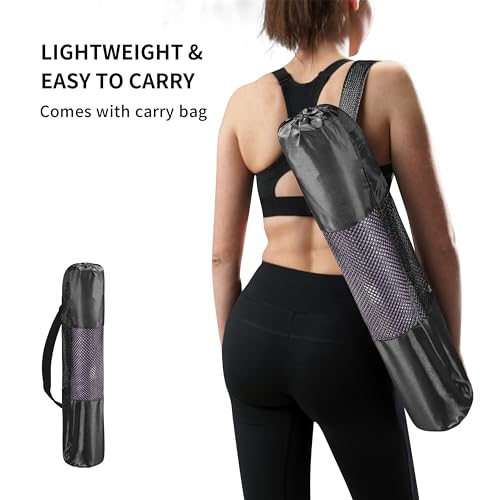 PROIRON Tapis Yoga antidérapant Tapis de Sport Tapis d'exercice pour la Salle de Sport à la Maison avec Sangle de Transport - 1730 mm x 610 mm x 4 mm – Image 4