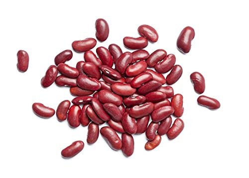 Habas, habas pequeño rojo, frijol rojo mexicano/Chili Beans, de la herencia (Bush) 200 semillas