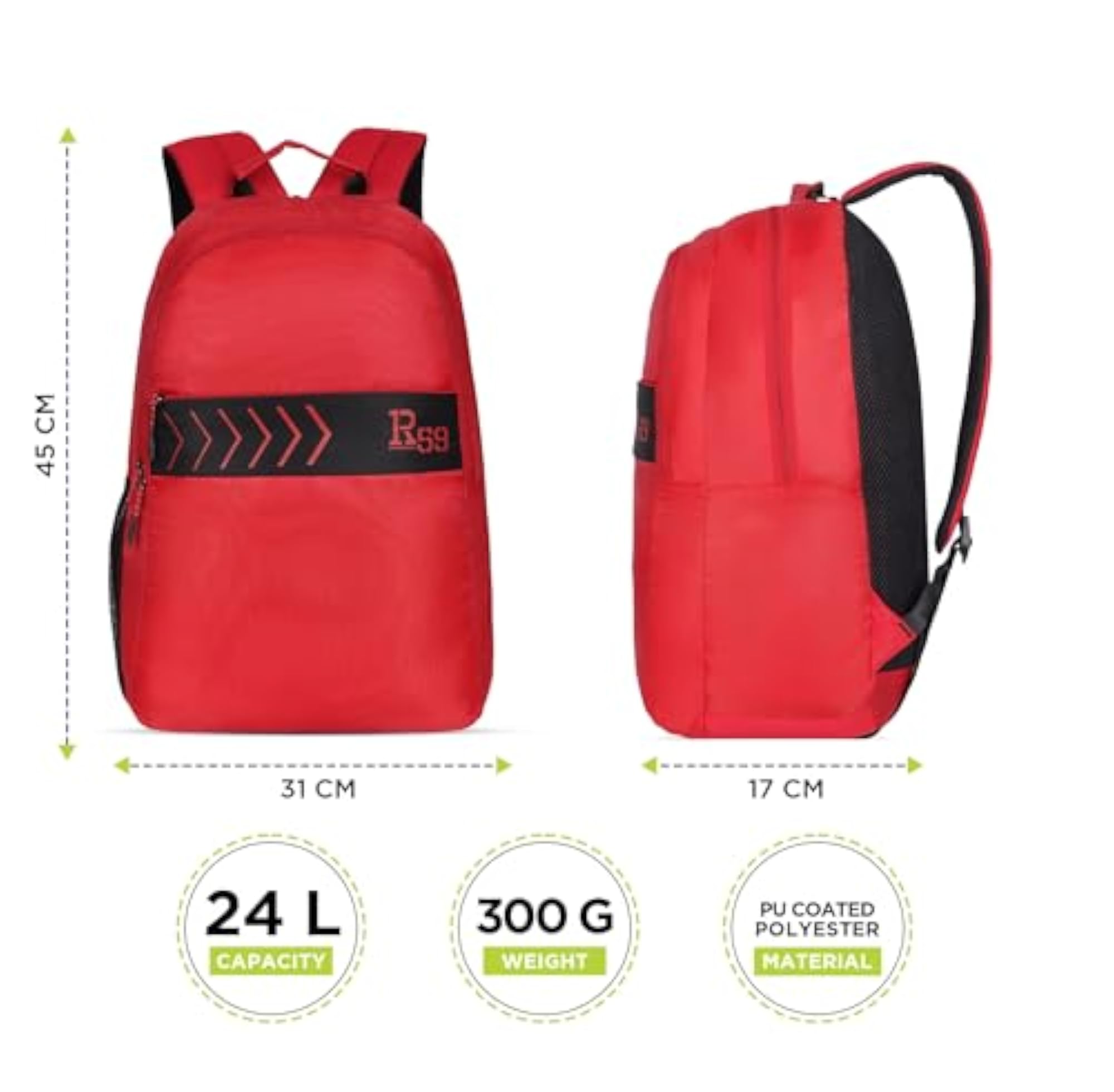 Lightweight Dart Urban 24L Casual Backpack