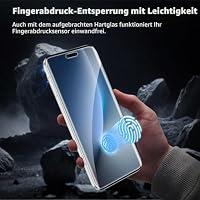 WILLONE Für Honor Magic 8 Pro 5G Panzer Schutz Glas (6,71 Zoll), 2 Stück Schutzfolie Glas+Kamera Schutzfolie 2 Stück, 9H Härte, Fingerabdruck kompatibel, HD Anti-Kratzen – Ansicht 2