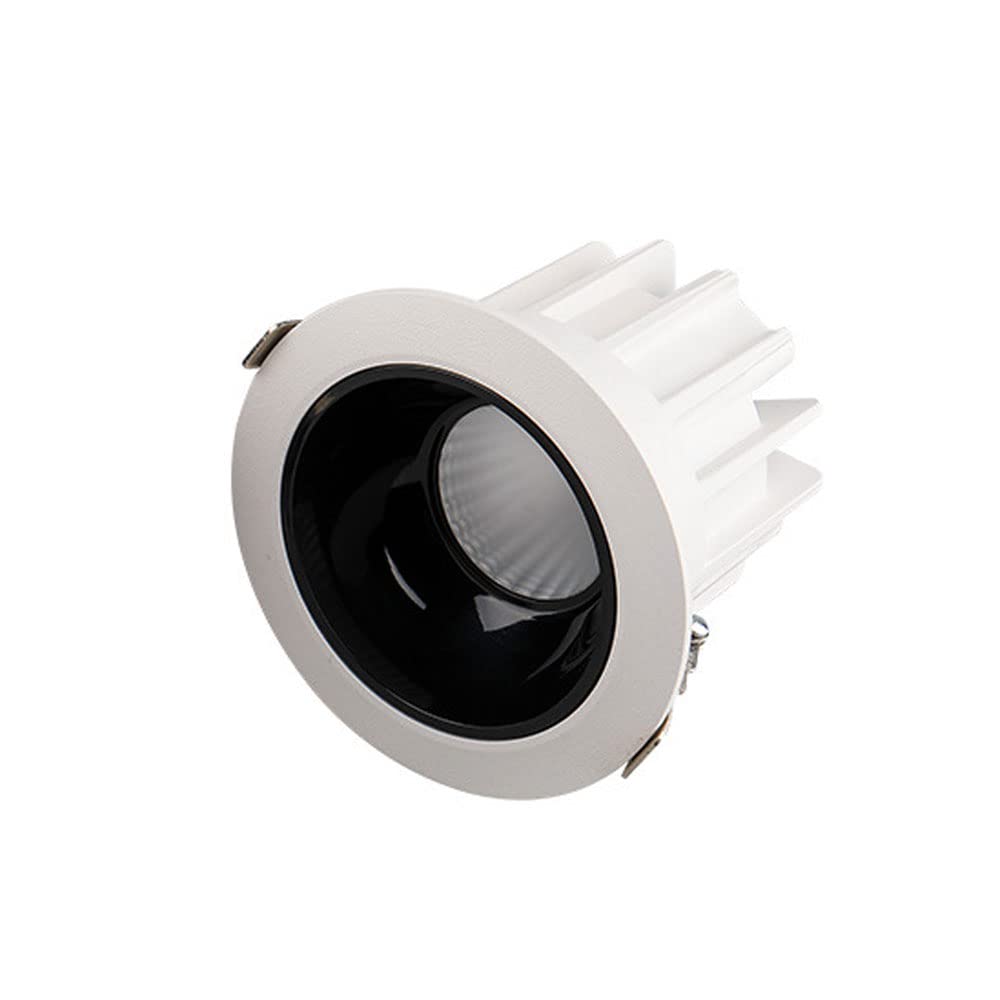 SEMANHUA Extra Bright Recessed Ceiling Light - Anti-Rust Aluminum Downlight Heat Dissipation and Anti-Glare Design(5w,Warm Light)