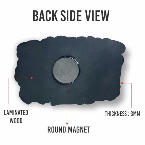 Nivaraprint Australia Country Theme Souvenir Wooden Fridge Magnet for Refrigerator - Australia Printed Stylish Magnet for Fridge Decoration