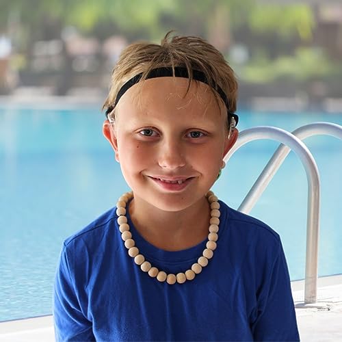 Cochlear Implant Headband and Necklace - Floating Retention Headband and Necklace (Infant/Children)4