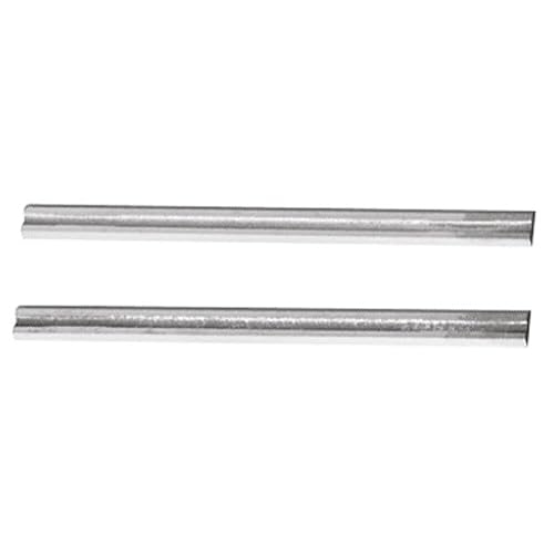 BOSCH PA1202 Paquete de 2 cuchillas cepilladoras de carburo de tungsteno de 3-1/4 pulgadas Woodrazor Micrograin