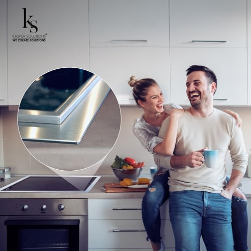 Adapterrahmen für Kochfelder - STABILITÄT OHNE DURCHBIEGEN - 100% passend für Ihr Kochfeld - Adapterrahmen Kochfeld/Kochfeld Rahmen/Kochfeld Umrandung - Für ein sicheres Kochvergnügen!